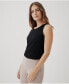 ფოტო #3 პროდუქტის Plus Size Cotton Softspun Crew Neck Tank