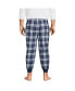Фото #6 товара Пижама Lands' End Flannel Jogger Tall