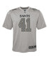 Фото #3 товара Big Boys Alvin Kamara Gray New Orleans Saints Atmosphere Game Jersey