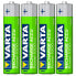 VARTA 1x4 Rechargeable AAA Ready2Use NiMH 1000mAh Micro Batteries
