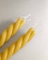 Фото #4 товара Pack of beeswax candles (pack of 2)