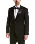 Фото #3 товара Alton Lane Sullivan Peaked Tailored Fit Suit With Flat Front Pant Men's Black