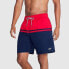 Фото #1 товара Speedo Men's 7" Colorblock Swim Shorts - Red/Blue XL
