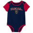 MLS Real Salt Lake Infant 3pk Bodysuit - 6-9M