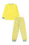 Kız Çocuk Pijama Takımı 6-9 Yaş Sarı