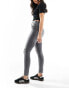 Фото #5 товара Stradivarius super high waist skinny jean in grey