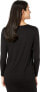Elliott Lauren 251371 Women's Scoop Neck Double Layer Top Black Size X-Small