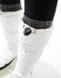 Pajar high leg quilted snow boots in white