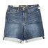 Фото #1 товара Seven7 Women's 9" Inseam Denim Rolled Cuff Slim Fit Weekend Short