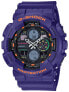 Фото #1 товара мужские наручные часы с синим силиконовым ремешком Casio GA-140-6AER G-Shock 51mm 20ATM