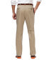 Фото #3 товара Men's Premium No Iron Khaki Classic Fit Pleat Hidden Expandable Waist Pants