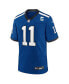 Фото #3 товара Men's Michael Pittman Jr. Royal Indianapolis Colts Indiana Nights Alternate Game Jersey