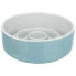 TRIXIE Slow Feeding Ceramic Feeder Gray / Blue, 450 ml - фото #1