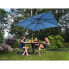 Фото #4 товара Садовый зонт Uniprodo UNI_UMBRELLA_2SQ250BL 250 x 250 см синий