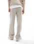 Фото #4 товара ASOS DESIGN super baggy trousers in rib in grey