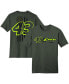 Фото #1 товара Men's Green Erik Jones Flag T-shirt