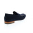 Bruno Magli Nunzio MB2NUNN1 Mens Blue Suede Loafers & Slip Ons Casual Shoes