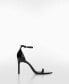 Фото #2 товара Women's Patent Leather-Effect Strap Sandals