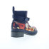 Фото #8 товара Original Muck Liberty Rubber WP LWKR2FLR Womens Blue Ankle & Booties Boots