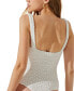 Women's Aria Textured Notch-Neck Bodysuit