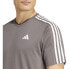 ADIDAS Own The Run 3 Stripes short sleeve T-shirt Черный, M - фото #7