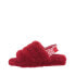 Фото #2 товара Тапочки UGG W FLUFF YEAH SLIDE 1095119 красные