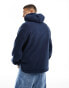 Ellesse Buck fleece hoodie in navy