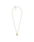 ფოტო #3 პროდუქტის Women's LNY Gift Set Gold-Tone Stainless Steel Earrings and Necklace