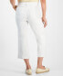 Фото #3 товара Women's High-Rise Wide-Leg Crop Jeans, Created for Macy's