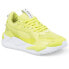 Фото #2 товара Puma RsZ Neon Lace Up Womens Yellow Sneakers Casual Shoes 38486201