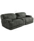 Фото #1 товара Sebaston 3-Pc. Fabric Sofa with 2 Power Motion Recliners and 1 USB Console, Created for Macy's