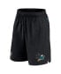 ფოტო #3 პროდუქტის Men's Black San Jose Sharks Authentic Pro Rink Shorts