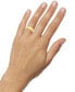 Фото #2 товара 18k Gold-Plated Stainless Steel Cigar Band Yuri Ring