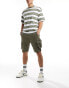 Superdry Core cargo short in chive green