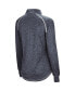 ფოტო #4 პროდუქტის Women's Navy BYU Cougars Bikram Quarter-Zip Pullover Jacket