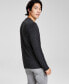 Фото #2 товара Men's Regular-Fit Solid Crewneck Sweater, Created for Macy's