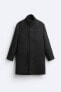 Coat with double collar