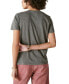 ფოტო #2 პროდუქტის Women's Faded Neon Floral Classic T-Shirt