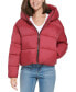 Фото #1 товара Women's Cropped Hooded Puffer Jacket