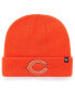 ფოტო #1 პროდუქტის Men's '47 Orange Chicago Bears Secondary Basic Cuffed Knit Hat