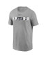 Фото #3 товара Men's Derek Jeter Heathered Gray New York Yankees Locker Room T-shirt