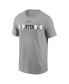 Men's Derek Jeter Heathered Gray New York Yankees Locker Room T-shirt