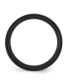 ფოტო #3 პროდუქტის Stainless Steel Brushed Black IP-plated Striped 8mm Band Ring