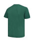 Men's Hunter Green Distressed Seattle SuperSonics Big and Tall Hardwood Classics Vintage-Like Logo T-shirt