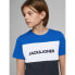 ფოტო #6 პროდუქტის JACK & JONES Logo Blocking short sleeve T-shirt