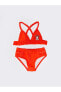 Фото #1 товара LCW baby Esnek Kumaştan Minnie Mouse Baskılı Kız Bebek Bikini Takımı 2'liL C M WAIKINAİ