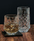 Wesley 11 Ounce Double Old Fashion Drinking Glass 4-Piece Set