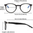 Suertree Blue-Light-Filtering Reading Computer Glasses, Spring Hinge, Anti-Fatigue Glasses, 3 Pieces