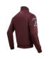 ფოტო #4 პროდუქტის Men's Burgundy Colorado Avalanche Classic Chenille Full-Zip Track Jacket