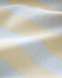 Striped print fitted sheet